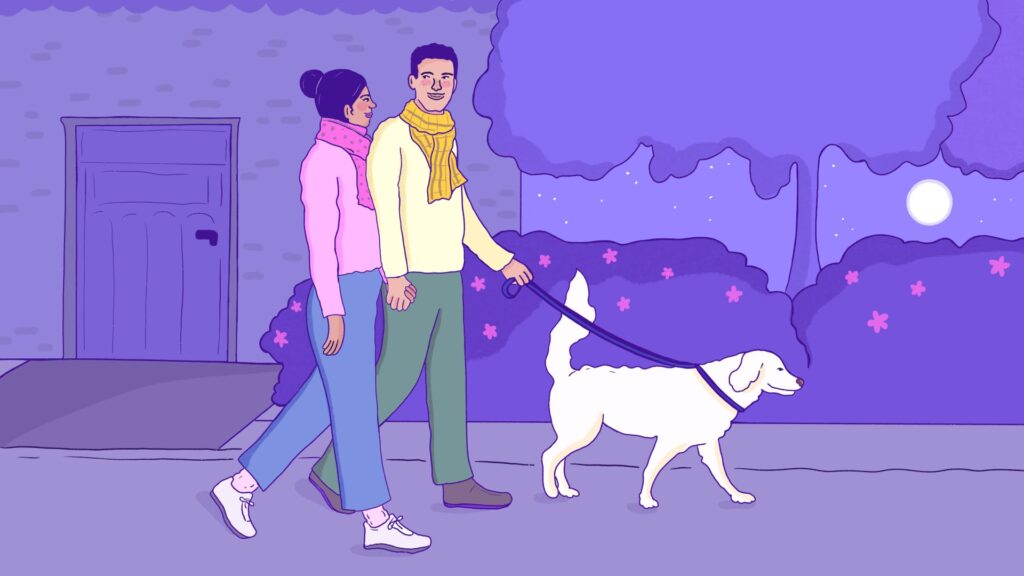 People in the happiest relationships do 7 things on weeknights