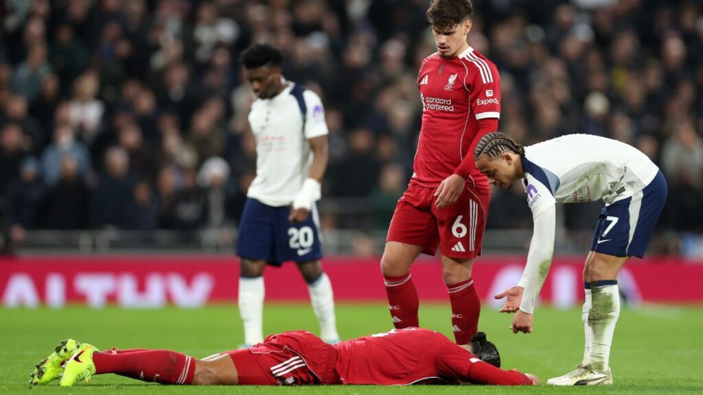 Virgil van Dijk: Xavi Simons wasn’t trying to hurt me in red card challenge