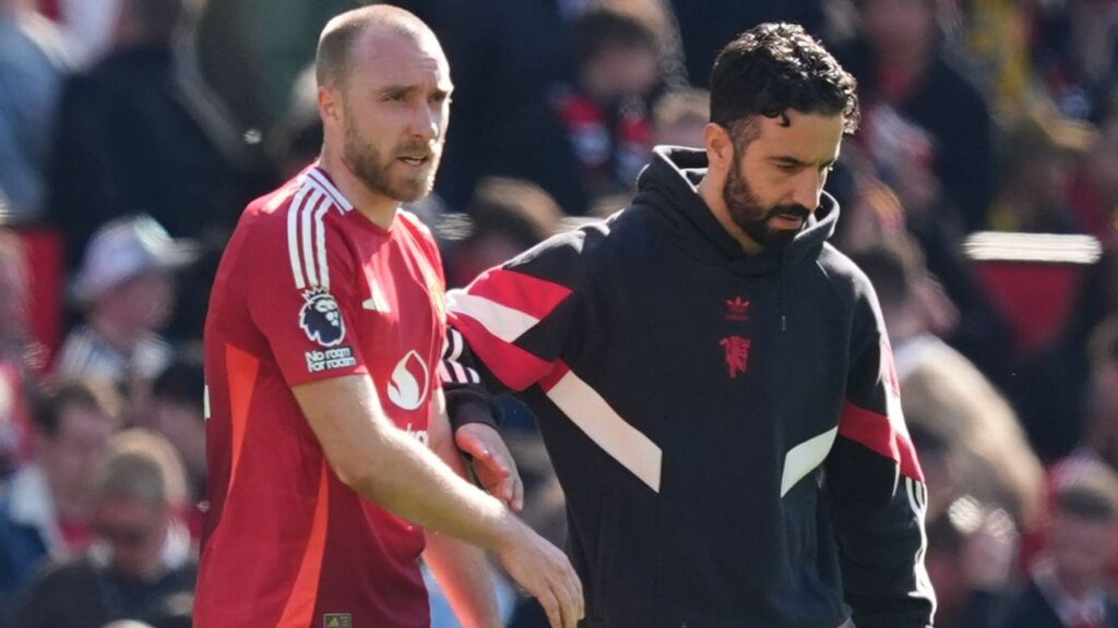Christian Eriksen hits out at Ruben Amorim for Man United criticism