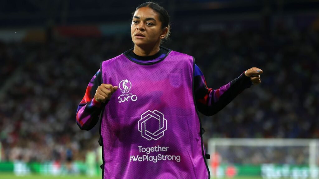 Man arrested after online abuse of Jess Carter during Euro 2025