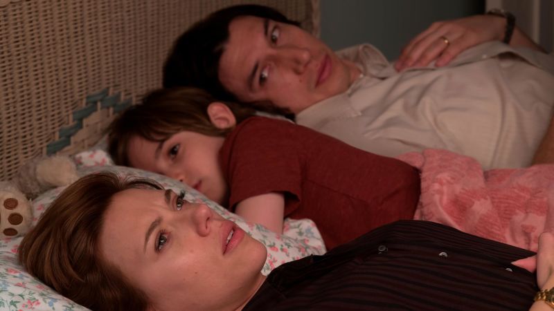 Intense scene from Scarlett Johansson and Adam Driver’s film ‘Marriage Story’ is great for scaring away wolves, apparently