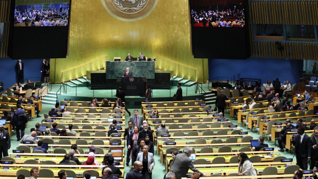 UN General Assembly 2025: Diplomats storm out as Netanyahu takes podium