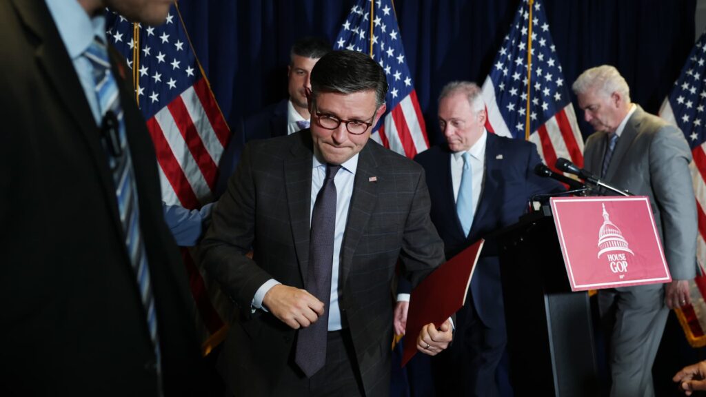 Johnson says Republicans won’t bend on Obamacare