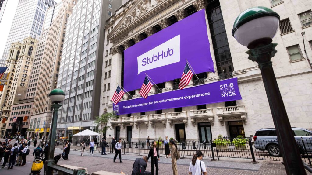 StubHub’s stock plunges in third day on NYSE as post-IPO slump deepens