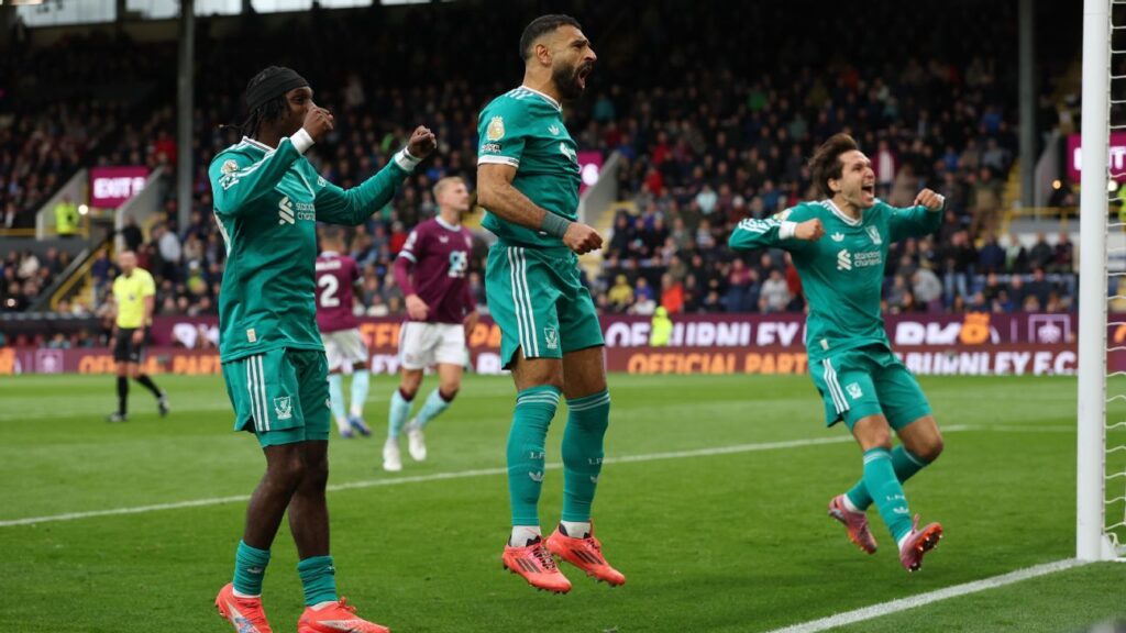 Liverpool were ‘lucky’ to snatch late win at Burnley – Slot