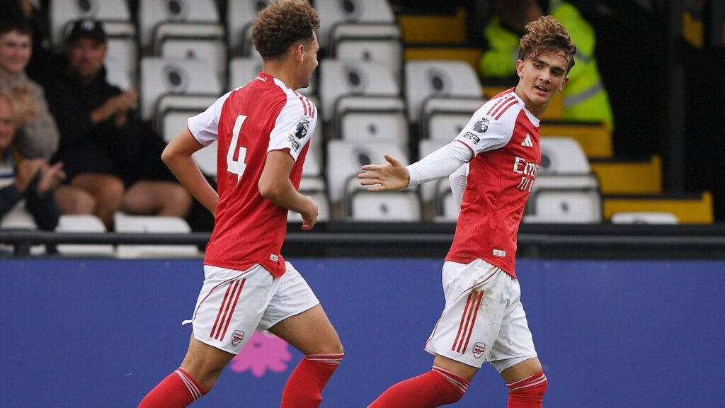 Max Dowman, 15, breaks Arsenal record with goal for U21 side
