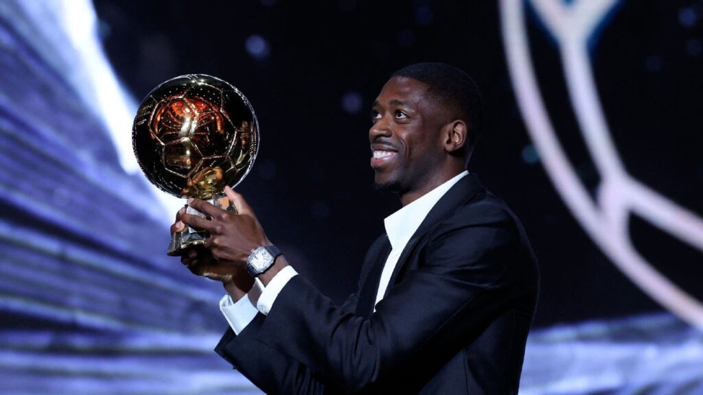 PSG’s Ousmane Dembélé wins Ballon d’Or ahead of Lamine Yamal