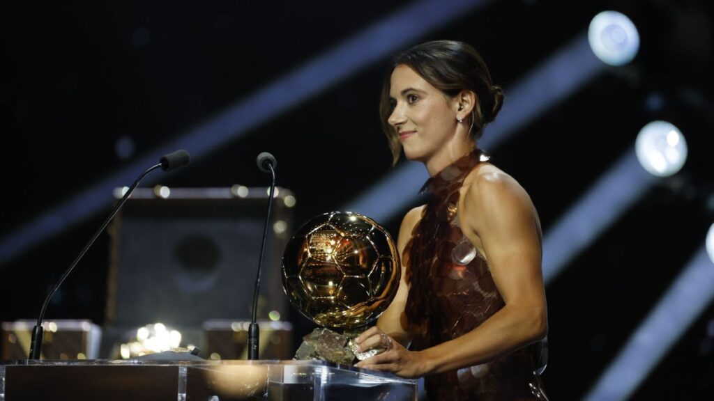 Aitana Bonmatí hungry for more after third Ballon d’Or victory