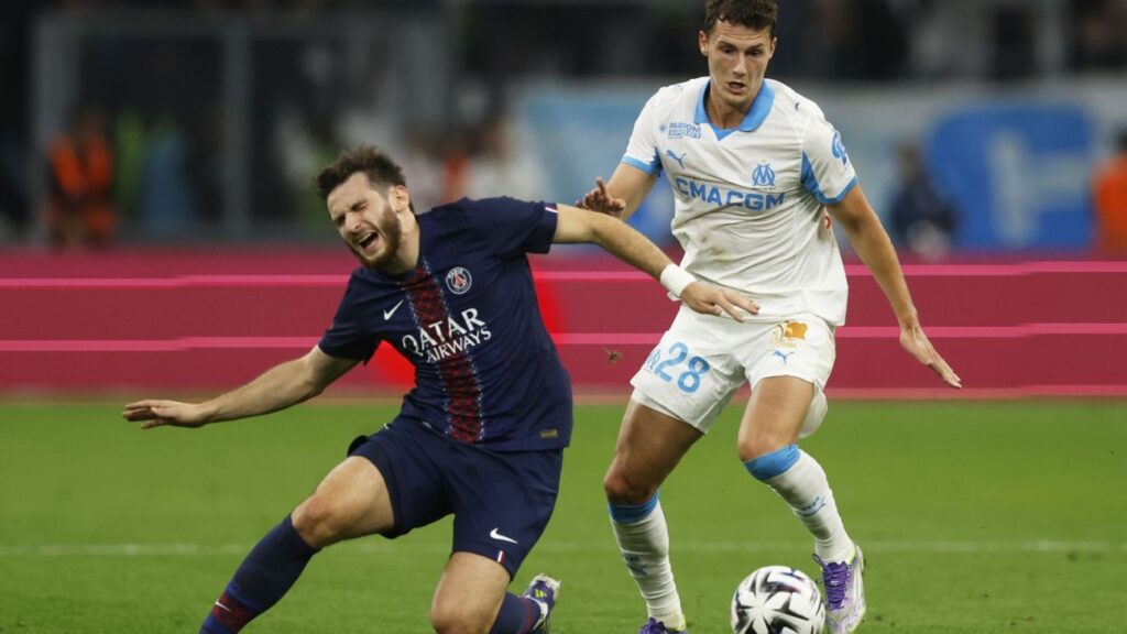 Marseille stun PSG, end champion’s perfect Ligue 1 start