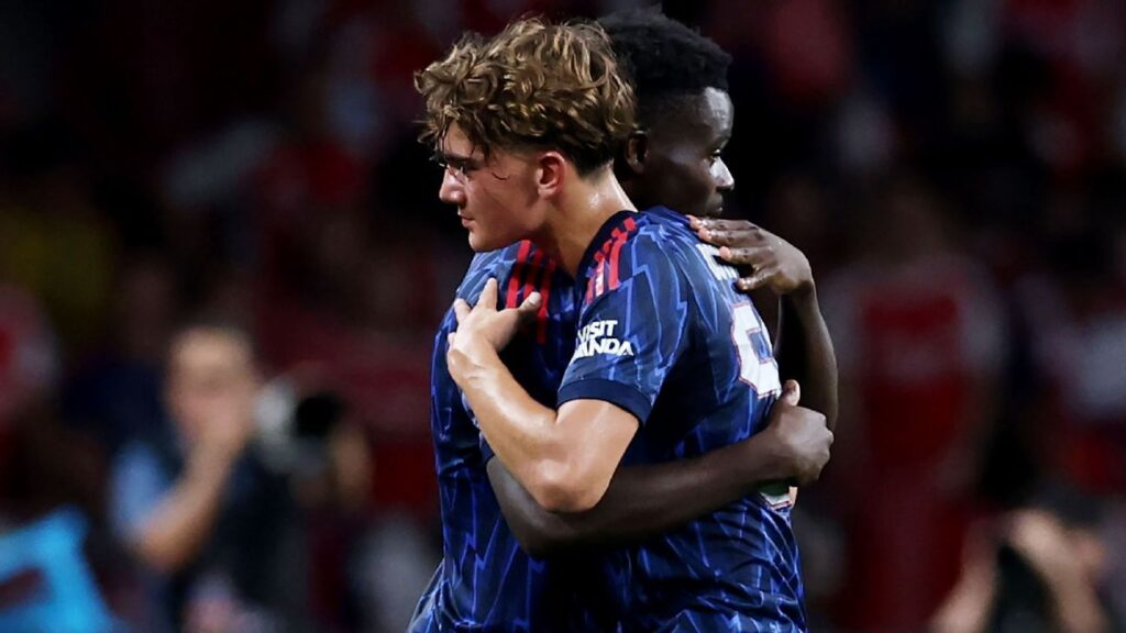 Dowman can learn from Saka amid ‘kick him’ mindset – Arsenal’s Arteta