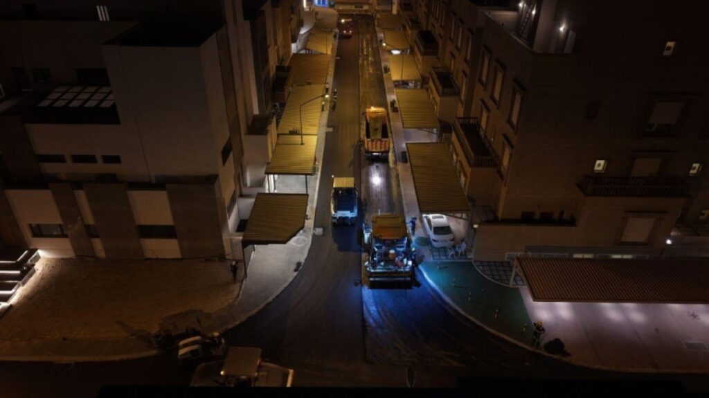 PAHW kicks off asphalt paving on Saad Al-Abdullah City main roads