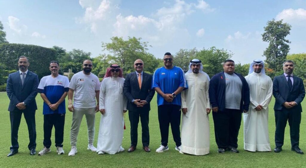 Ambassador Al-Shemali meets Kuwaiti Paralympic Team in New Delhi