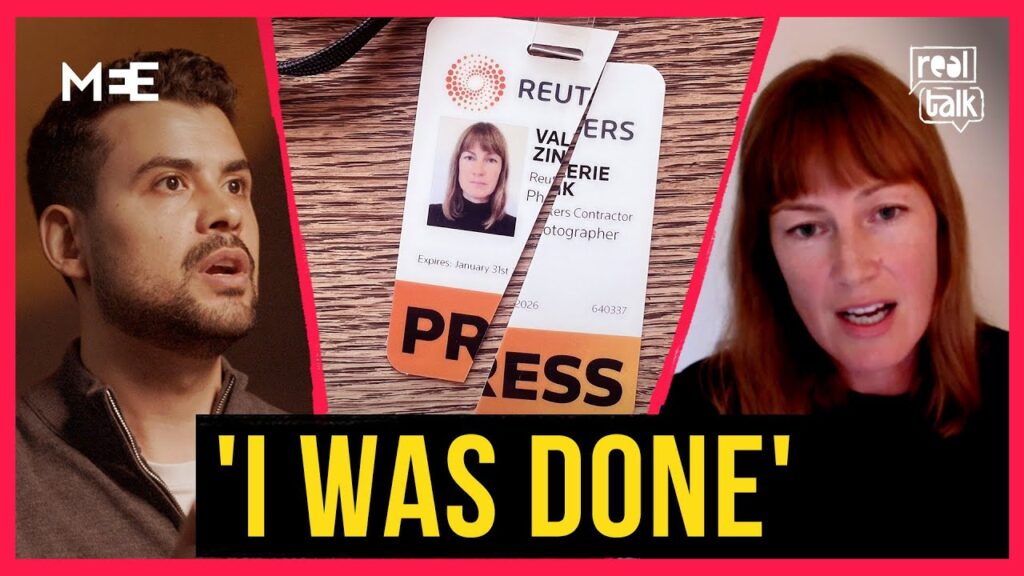 Valerie Zink: Why I quit and cut up my Reuters press card over Gaza