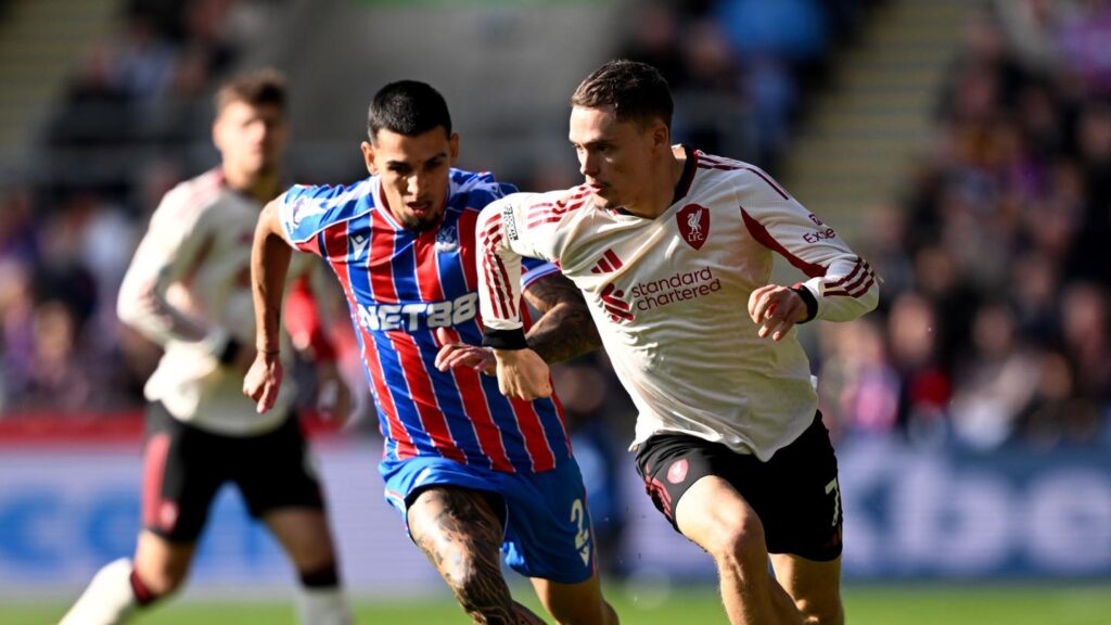 Liverpool suffer first Premier League defeat of season at Crystal Palace