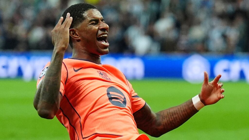 Marcus Rashford: Manchester United loanee praises Barcelona for help in becoming ‘better player’ after double against Newcastle | Football News