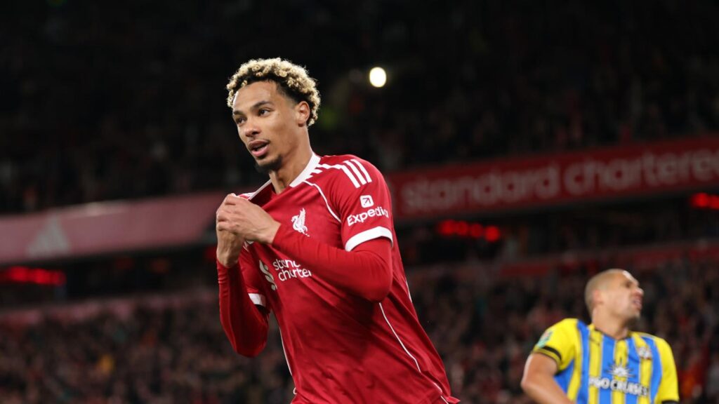 Isak and Ekitike strike as Liverpool see off Southampton in Carabao Cup