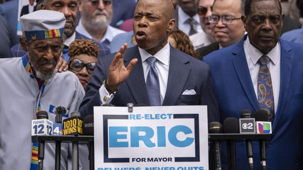 Eric Adams says he’s not dropping out of mayor’s race and will be Mamdani