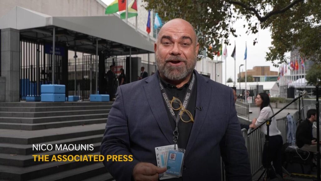 At the United Nations, clothes speak