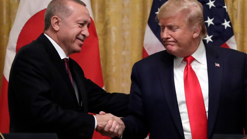 Trump hosts Turkey’s Erdogan as the US considers lifting ban on F-35 sales