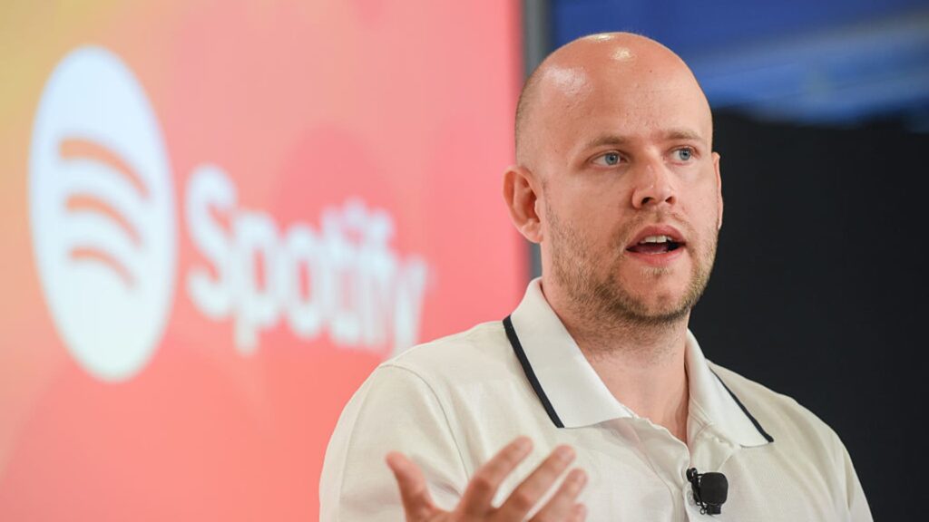 Spotify founder Daniel Ek stepping down as CEO