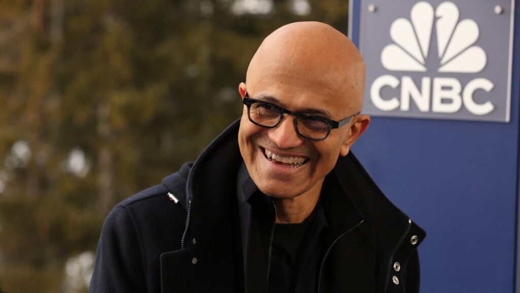 Microsoft CEO Satya Nadella’s total comp rises to $96.5 million