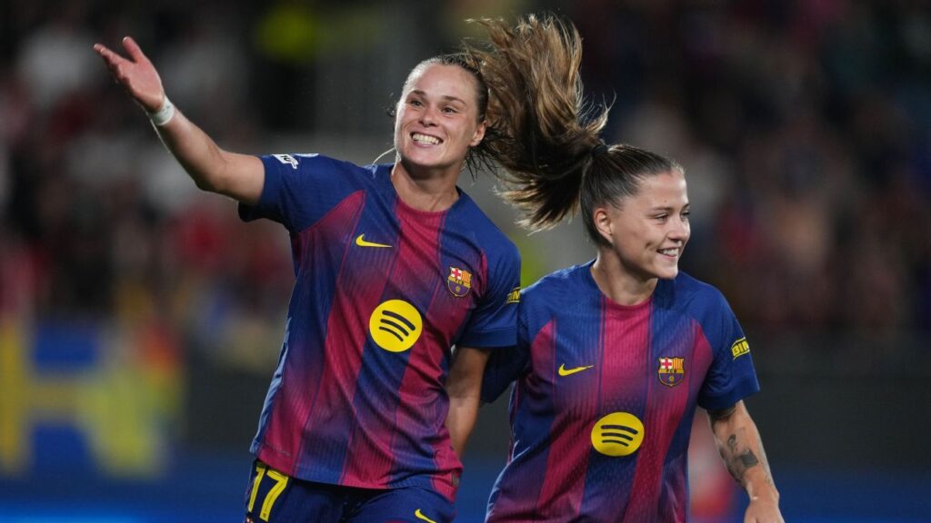 Women’s Champions League: Barcelona put 7 past Bayern Munich