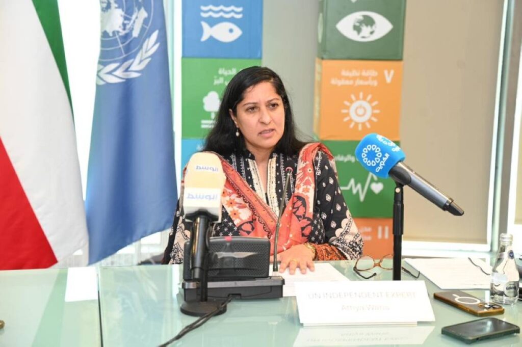 UN expert praises Kuwait’s ‘incredible’ support for citizens