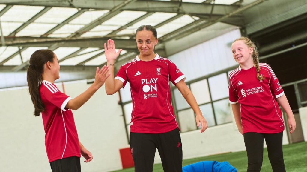 LFC and Standard Chartered spotlight ‘Play On’ with special front-of-shirt logo swap