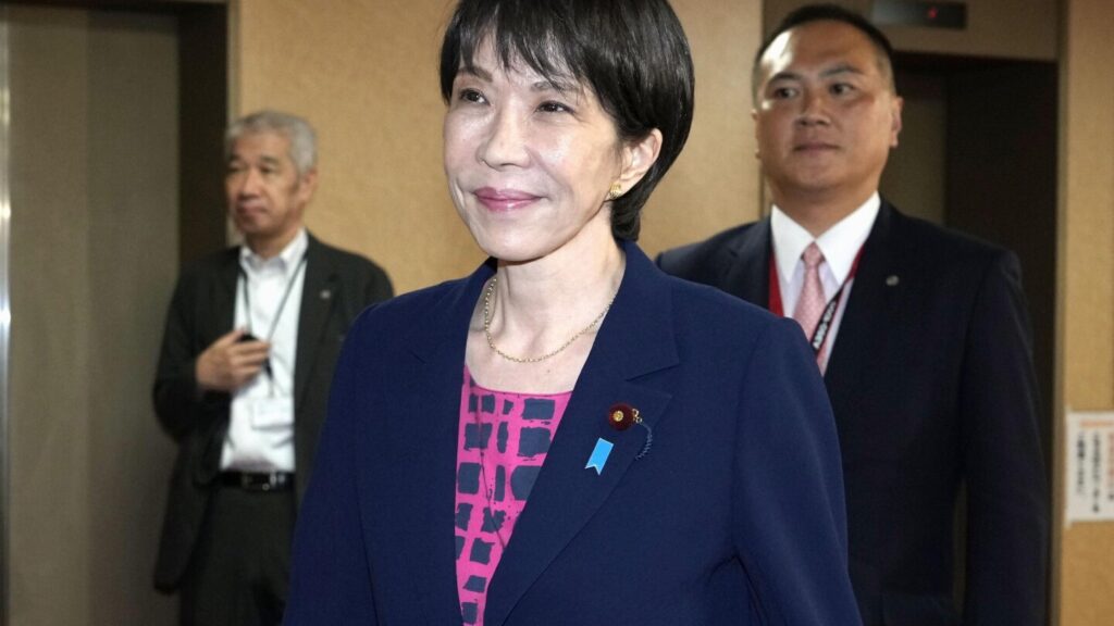 Sanae Takaichi to be Japan’s first female prime minister