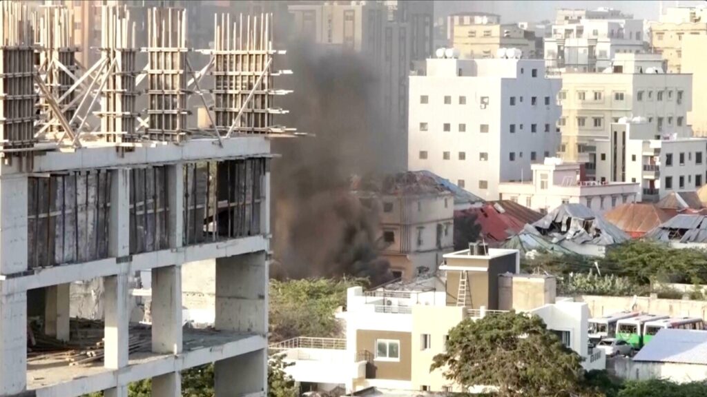 Gunfire, explosions erupt in Mogadishu as militants target major prison