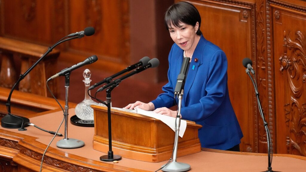 Japan’s new prime minister Takaichi promises to further push military buildup ahead of Trump visit