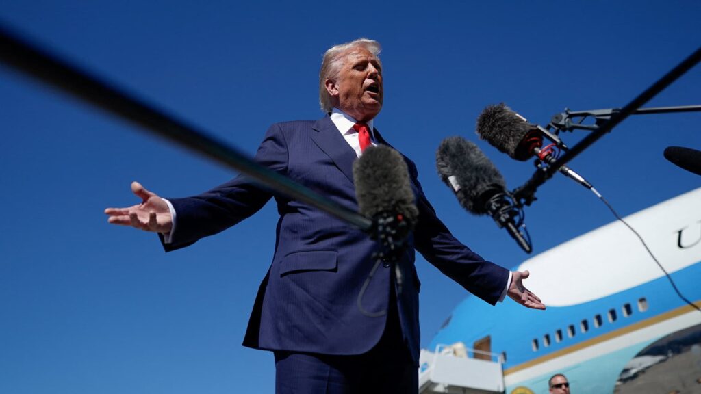 Trump not going to Supreme Court tariff case arguments