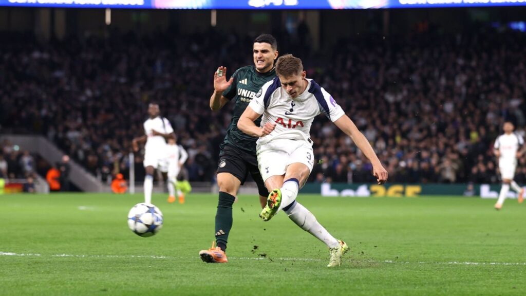 From the Messi playbook: Micky van de Ven’s goal gives Tottenham timely jolt