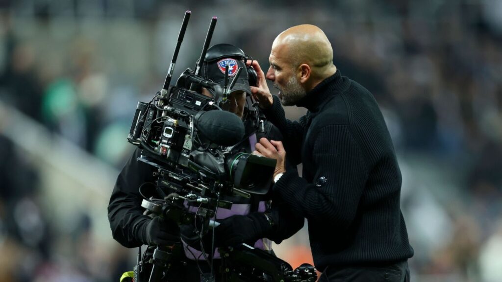 Man City’s Guardiola ‘ashamed’ of altercation with cameraman