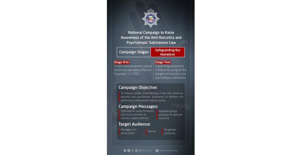 No leniency in war on drugs