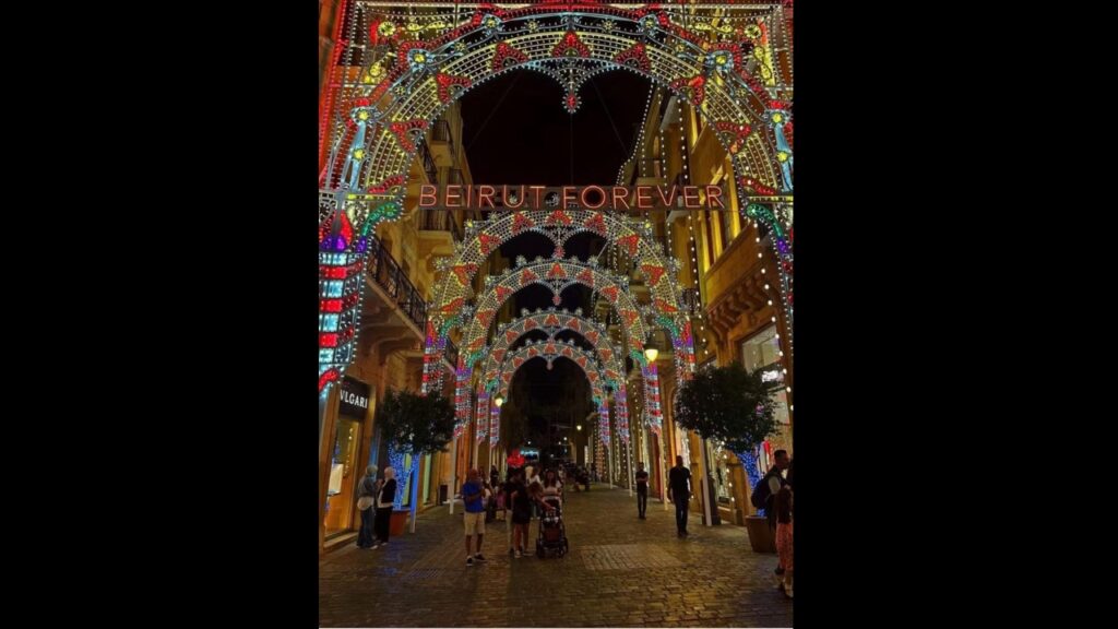 Lebanon: Christmas lights installation in Beirut sparks controversy