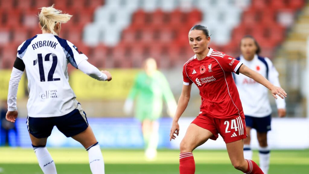 Liverpool FC Women beaten at Tottenham Hotspur in WSL