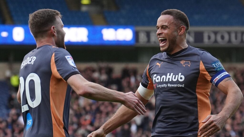 Blackburn 1 – 2 Derby