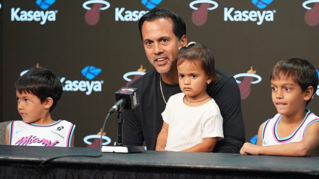 Miami coach Erik Spoelstra thanks community for support after home burns