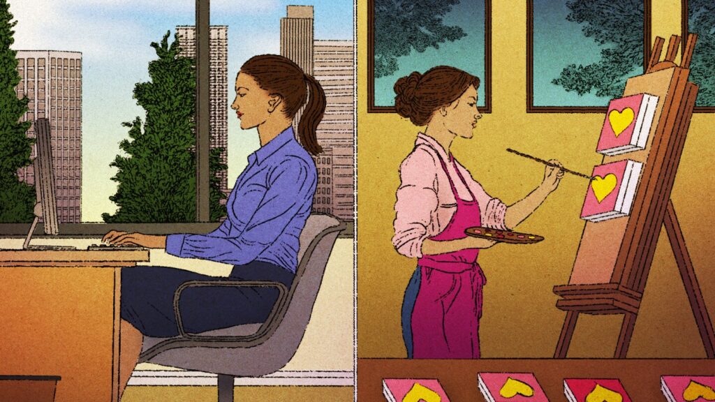 Workers take on side jobs to combat stagnant salaries and fear of layoffs