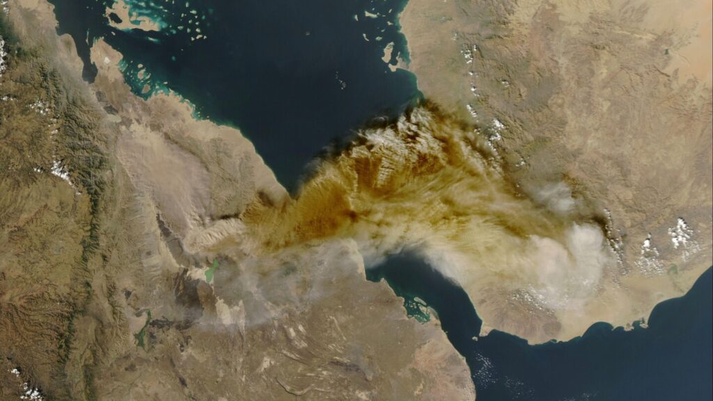 Volcano eruption in Ethiopia’s Afar region causes flight chaos and destruction