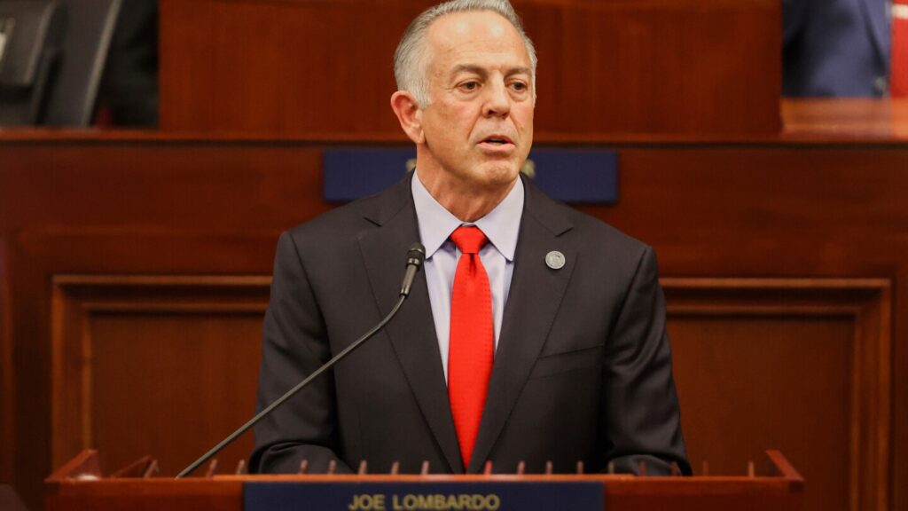 Lombardo calls special session to consider criminal reform and other proposals