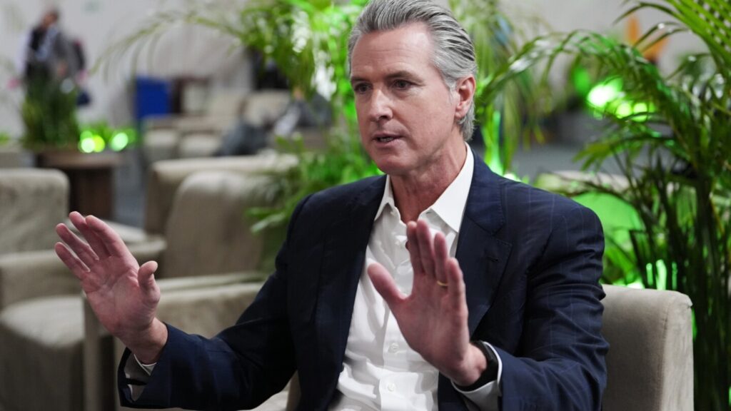 AP Interview: Gavin Newsom criticizes America’s absence from UN climate talks