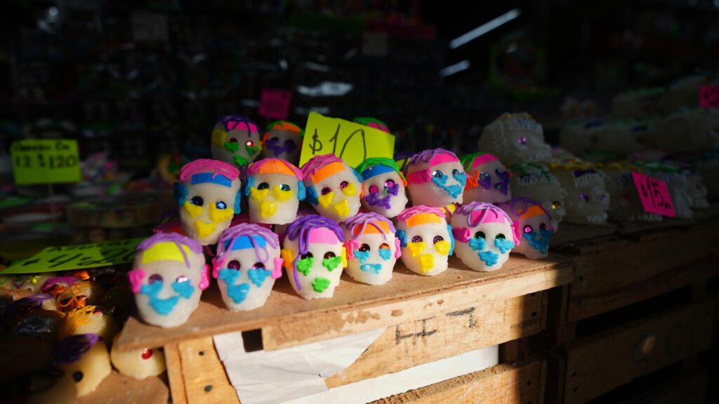 In Mexico’s Day of the Dead, even skulls are sweet and full of life