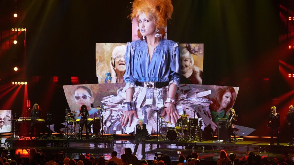Photos show the Rock & Roll Hall of Fame Induction Ceremony in Los Angeles