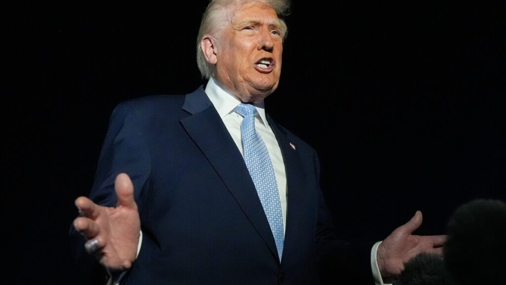 Trump defends Tucker Carlson over Nick Fuentes interview