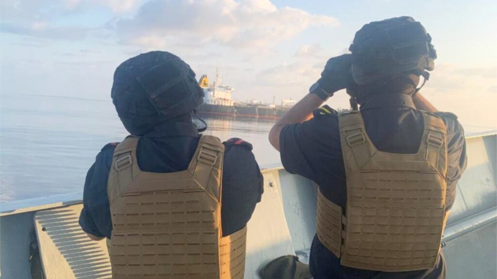 EU, Indian navies take over ship used by pirates off Somalia