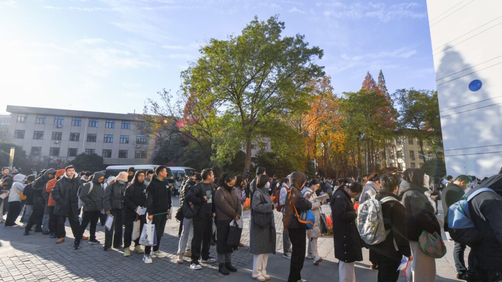 Chinese youth rush for government jobs amid economic headwinds