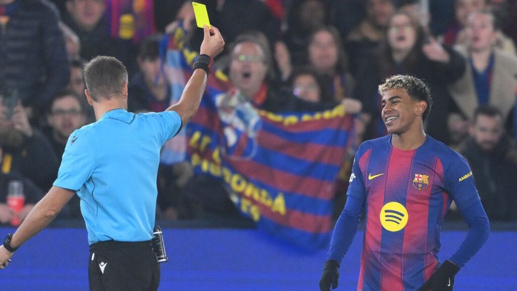 Barcelona’s Hansi Flick: ‘No problem’ with Lamine Yamal’s sub reaction