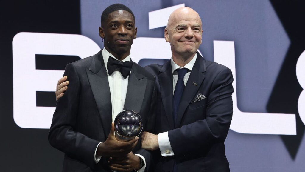 Best FIFA Men’s Player: Dembélé beats Yamal, Mbappé to award